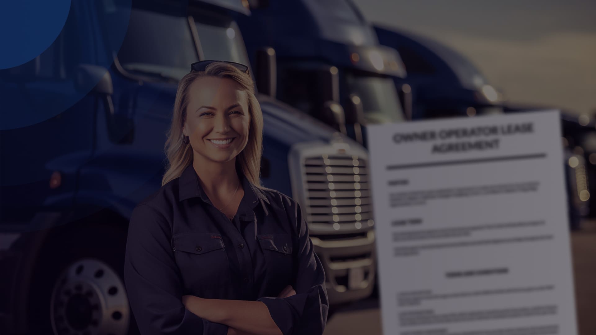 owner operator lease agreement for trucking company