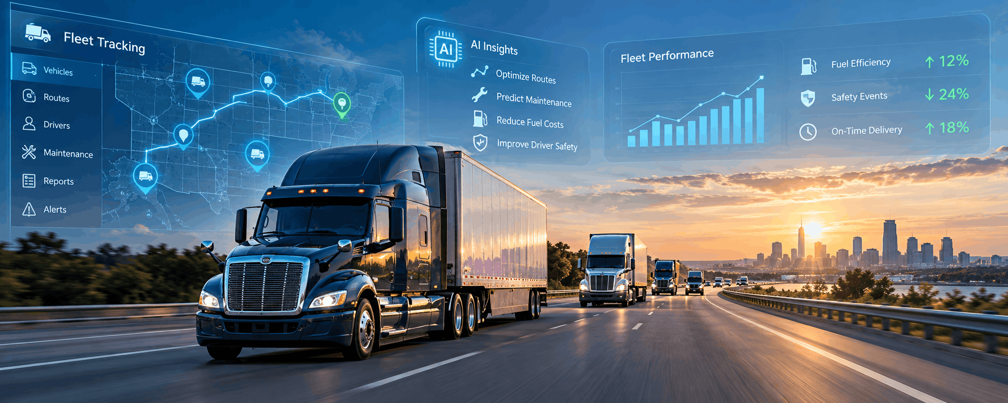 AI and GPS Tracking: The Future of Fleet Management